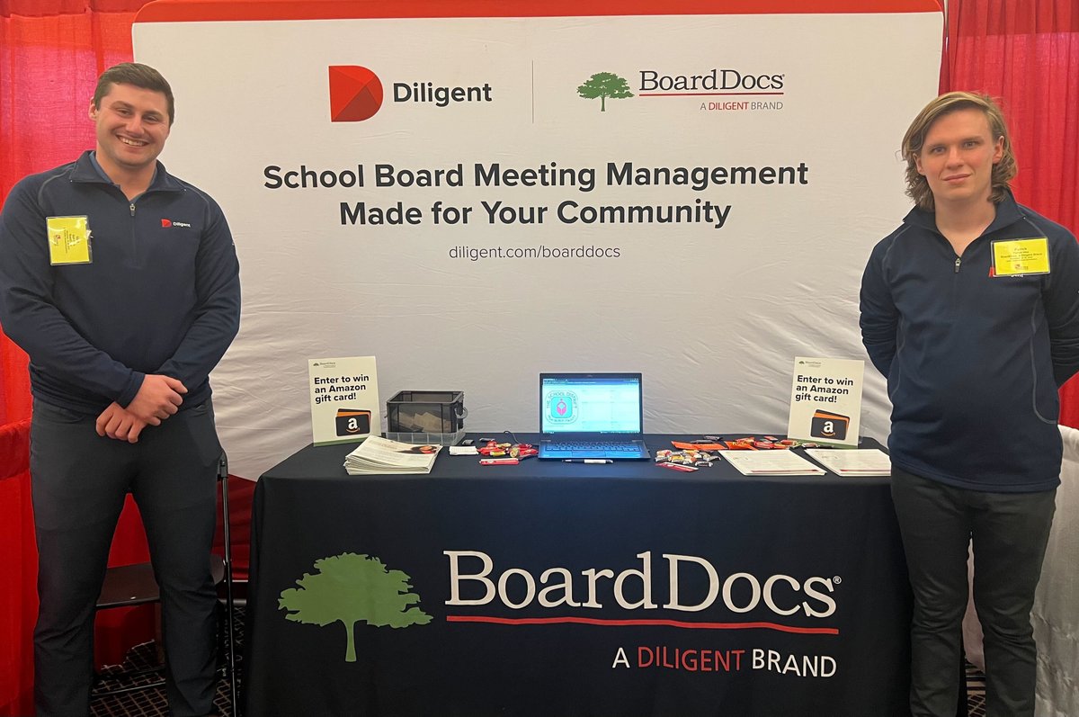 boarddocs's tweet image. Be sure to visit BoardDocs in the exhibitor area at Booth #11 at #VSBA2022 and discover how our governance solutions for public education help district administrators and board members improve efficiency and transparency for the community.