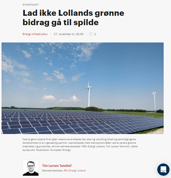 8:1. Det er forholdet ml, hvor meget grøn strøm der bliver produceret og brugt på Lolland (2019-21). 📈i fremtiden, men vi har et problem. ⚡️går til spilde, fordi vi ikke har den ideelle kobling mellem land og by. Læs i @GridTechdk pro.ing.dk/gridtech/holdn… #dkenergi #dkpol