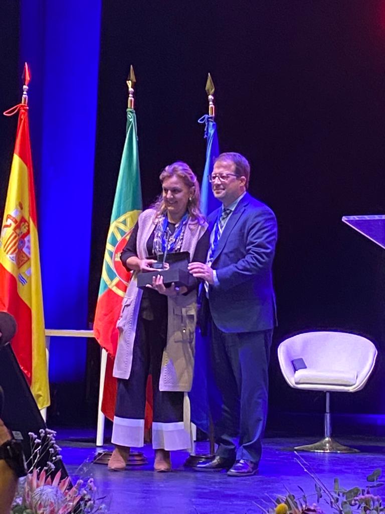 ADeCoesao's tweet photo. 🌟#POCTEP celebra o #ECDay 2022, com a entrega de prémios do concurso de fotografia e vídeo promovido no âmbito do lançamento do POCTEP 21-27. Contou a presença de Isabel Ferreira, SE do Desenvolvimento Regional, e de Rui Inácio, Diretor da Unidade de Política Regional da AD&amp;C. https://t.co/qots6xNjto