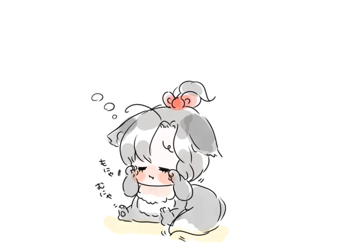 「らんじゃぁん…ねみゅいよう…もにゃ…ぷす…ぴす…」ねむねむになると狐の割合がたかくなるしぇんしぇん 