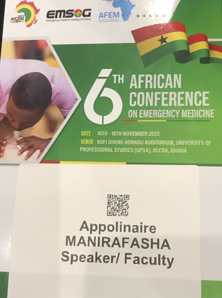MANIRAFASHA (@maniappo) on Twitter photo Happy to attend this emergency conference <a href="/RECA_RWANDA/">RwandaEmergencyCare</a> <a href="/emsoGH/">Emergency Medicine Society of Ghana-EMSOG</a> Happy to attend this emergency conference <a href="/RECA_RWANDA/">RwandaEmergencyCare</a> <a href="/emsoGH/">Emergency Medicine Society of Ghana-EMSOG</a>