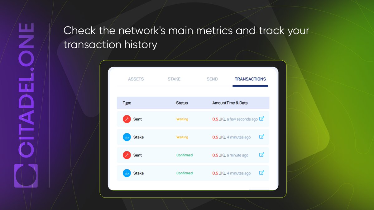 CitadelOne_'s tweet image. Welcome on board @Jackal_Protocol! $JKL is now available on app.citadel.one

#JackalProtocol is 2 things at once — a blockchain and a data storage network

⁃ Hold, send &amp;amp; stake $JKL
⁃ Import your $JKL address via #Ledger, #Keplr &amp;amp; #Metamask
⁃ Check the metrics