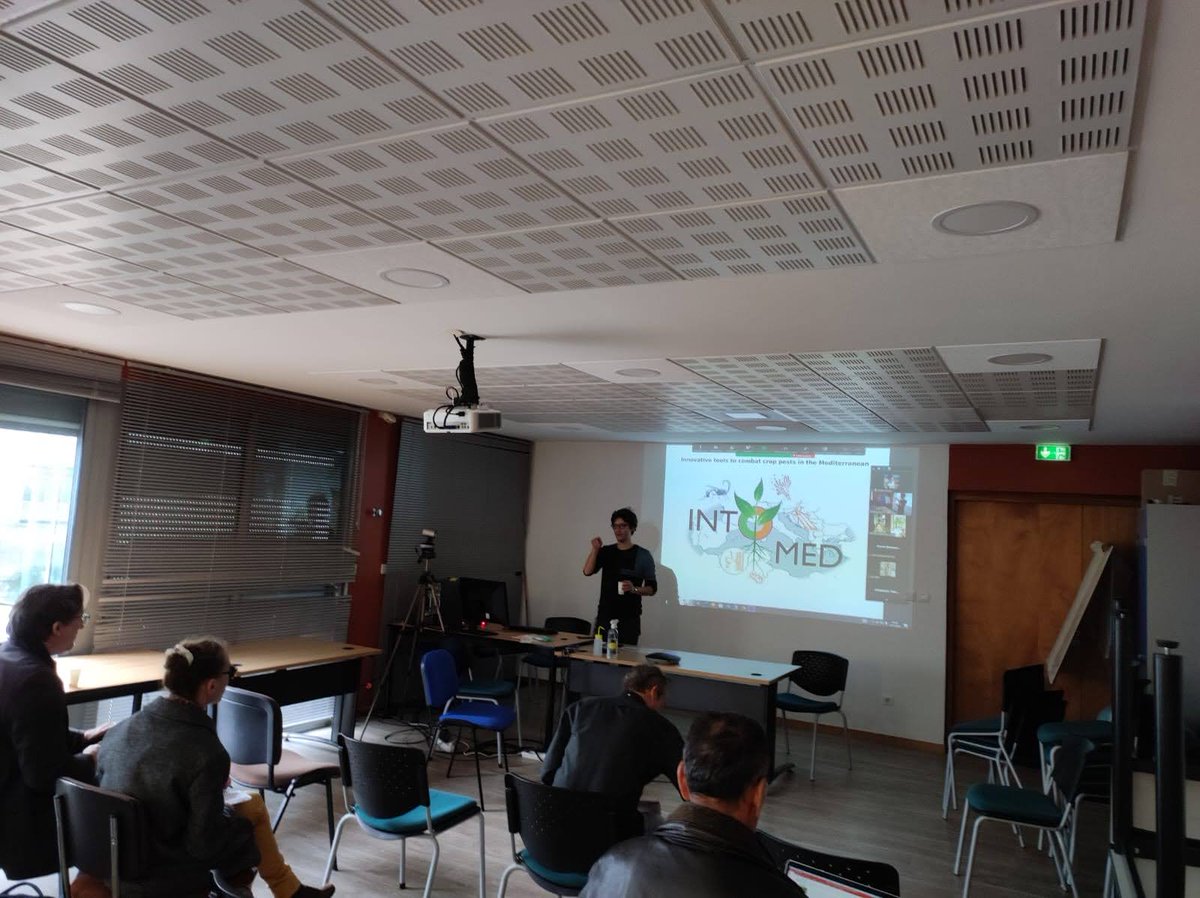 We are meeting again in person! Our annual meeting is taking place in Montpellier <a href="/Cirad/">Cirad</a> , starting with a mini-symposium on our goals and results, open to all! A big thank you to our host <a href="/EnricFrago/">Enric Frago</a> for this year   <a href="/PrimaProgram/">PRIMA Program Mediterranean Partnership 🇪🇺</a> @micsgroupIR <a href="/plant_env/">PlantEnvBio</a> <a href="/maria_pappas/">Maria Pappas</a>
