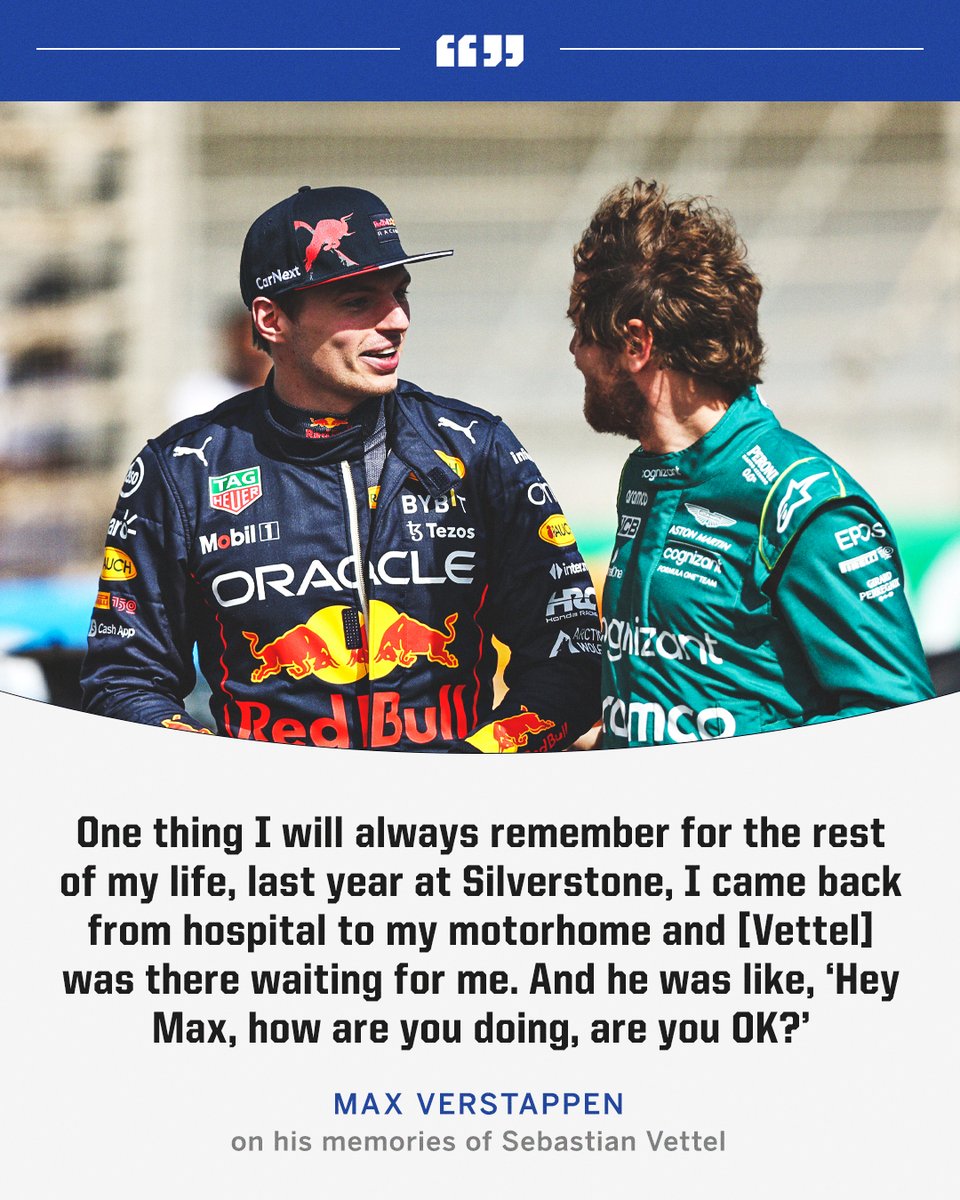 ESPNF1's tweet image. This is why F1 is going to miss Seb ❤️