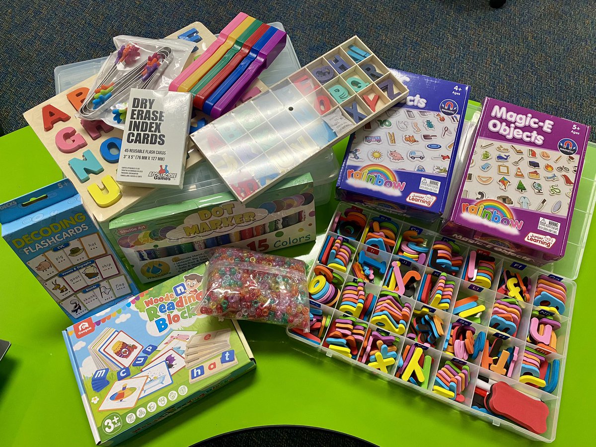 Thank you <a href="/PGES_PTA/">Pleasant Grove PTA</a> for the grant to purchase all these literacy resources for our kinders! 😍 #watchusgrow <a href="/pgesflyers/">Pleasant Grove Elem</a>