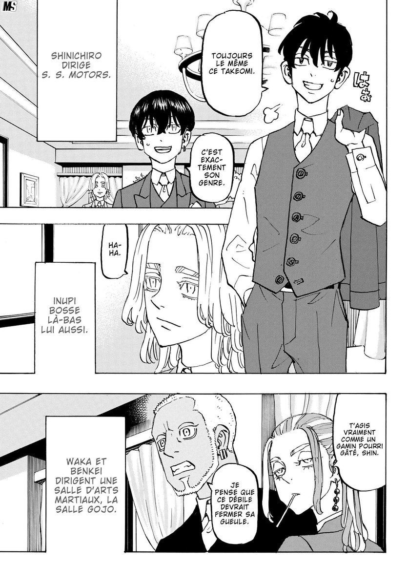 sylvakiba's tweet photo. Personne parle du fait qu'Inui n'a plus sa cicatrice 
Est ce que Akane est vivante du coup ? 

#TokyoRevengers278 https://t.co/Mm4gJJhZEN