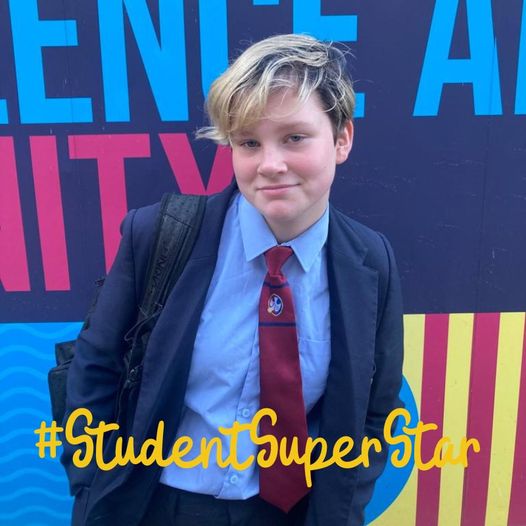 StsPnP's tweet photo. The Student Super Star this week is Liz in Year 9!
Progress Leader Mr Gough said:
“Liz has had a fantastic start to Year 9. She is a polite and hardworking pupil who always goes the extra mile to help others. Well done Liz!”
💛💙❤️
#BePandP #Excellence #Studentsuperstar https://t.co/WCGgZVJE7F