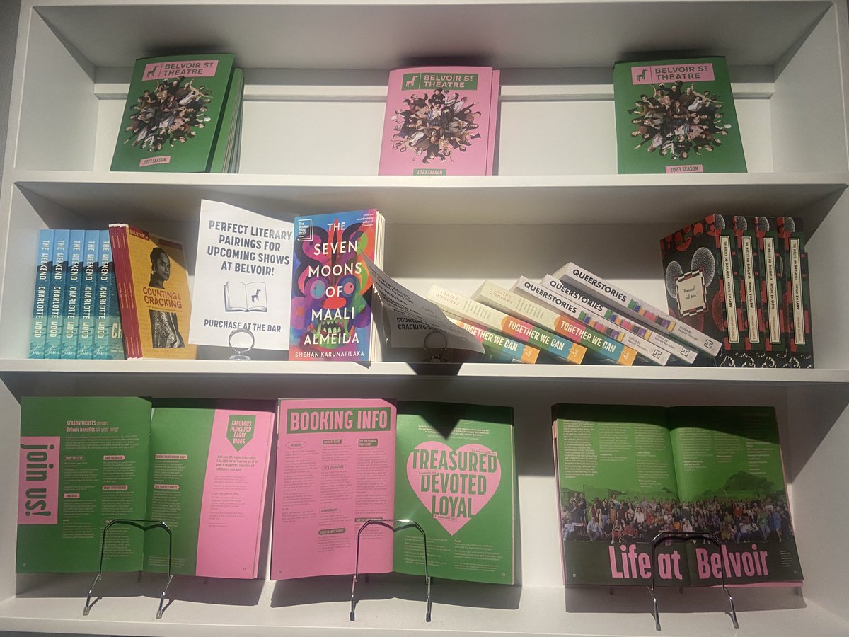MelanieTait's tweet photo. Also I can't believe how hard @BelvoirSt trusts their audience not to nick all those books. I'll be nicking #countingAndCracking next time I'm in Belvoir, so add it to my account in advance. https://t.co/5FCgHpE5uE