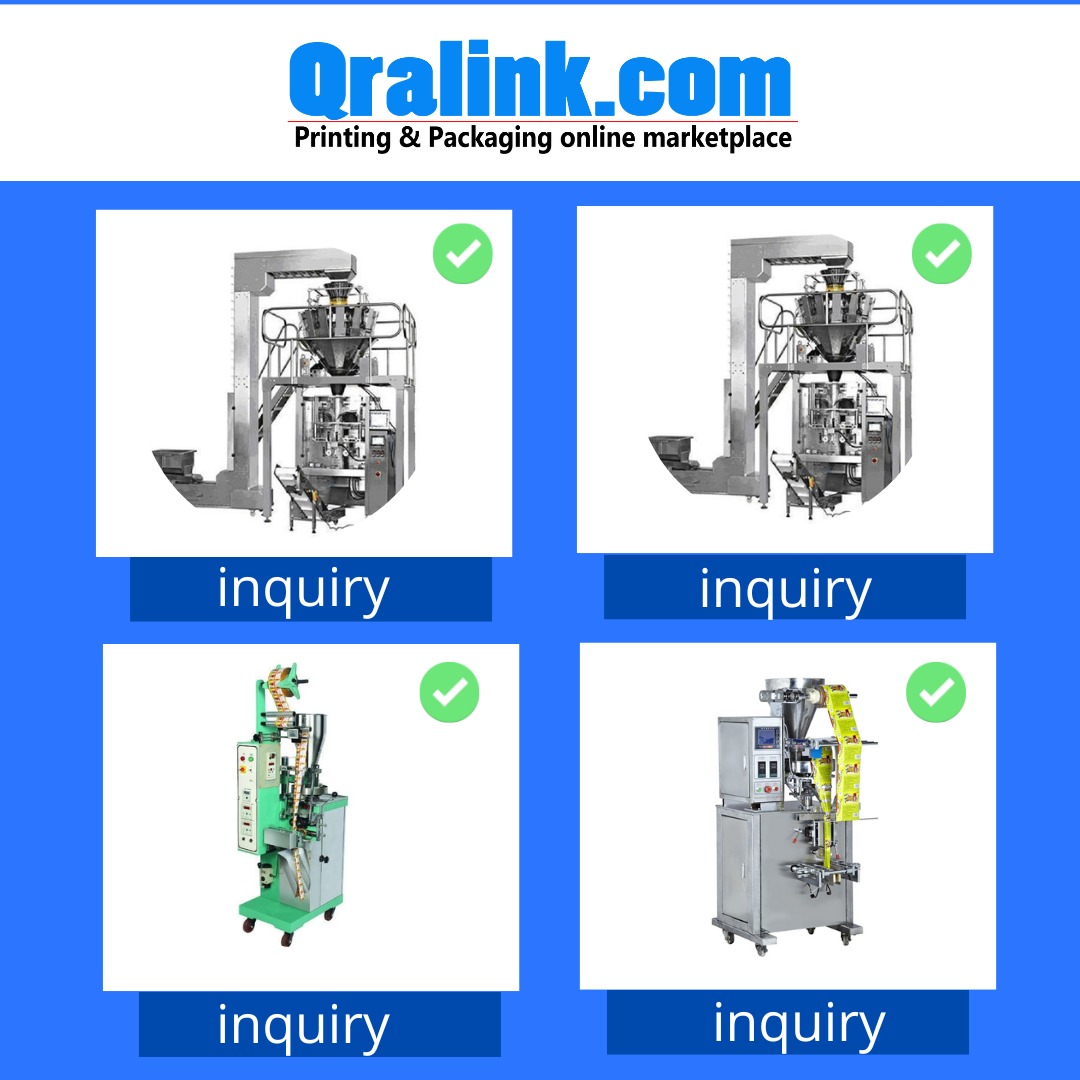 qralink's tweet image. Source online for latest &amp;amp; high quality products from Verified Wholesale Suppliers
 
#GrainPackingMachine #GranulePouchPackingMachine #PulsesPackingMachine #RicePackagingMachine
#qralink #b2b #printing #packaging 

Register url : bit.ly/3Eb9GTb
whatsapp :9158119158