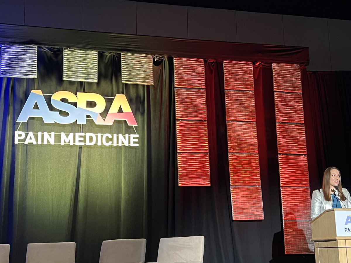 @AmyPearsonMD kicking off her amazing @ASRA_Society meeting - discussing patient expectations , struggles, healing and hope #ASRAFALL22