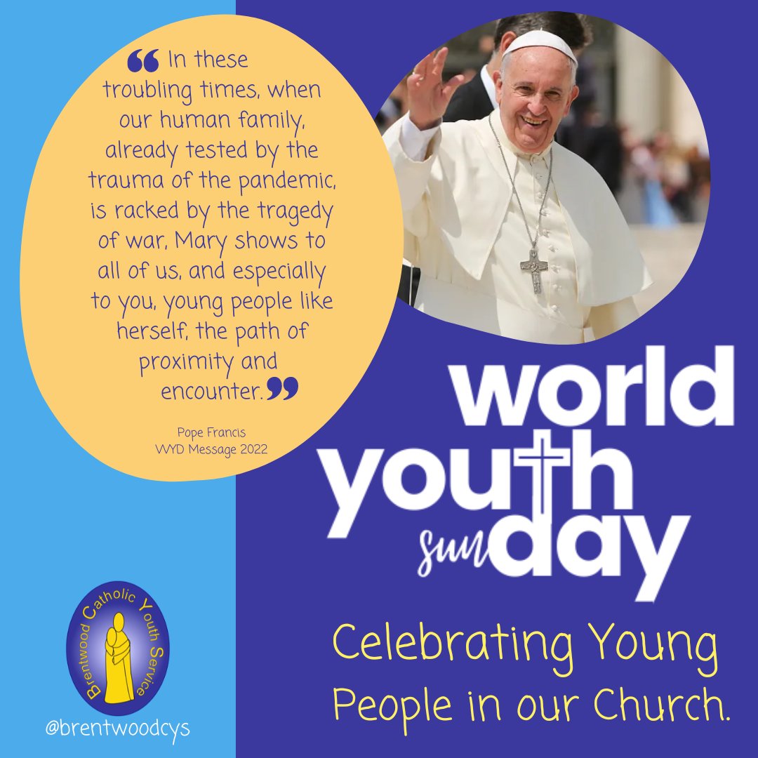 What do you think makes Mary a good example for young people?

Who else is a good example for young people today? Why?

#worldyouthsunday #catholic #BCYS