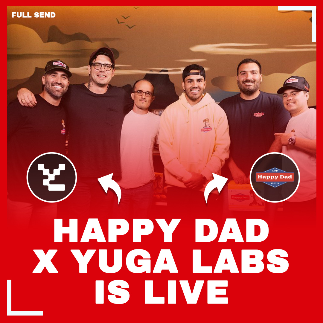 nftmetacard_io's tweet image. Hey everybody, Happy Dad x Yuga Labs NFT Collection is LIVE. Huge thank you to everyone involved.🙏

- ACCESS: The drop is for members only. To claim your NFT, you need to own either a MetaCard or a Yuga Labs asset. 🪂

- CLAIM nftmetacard.io