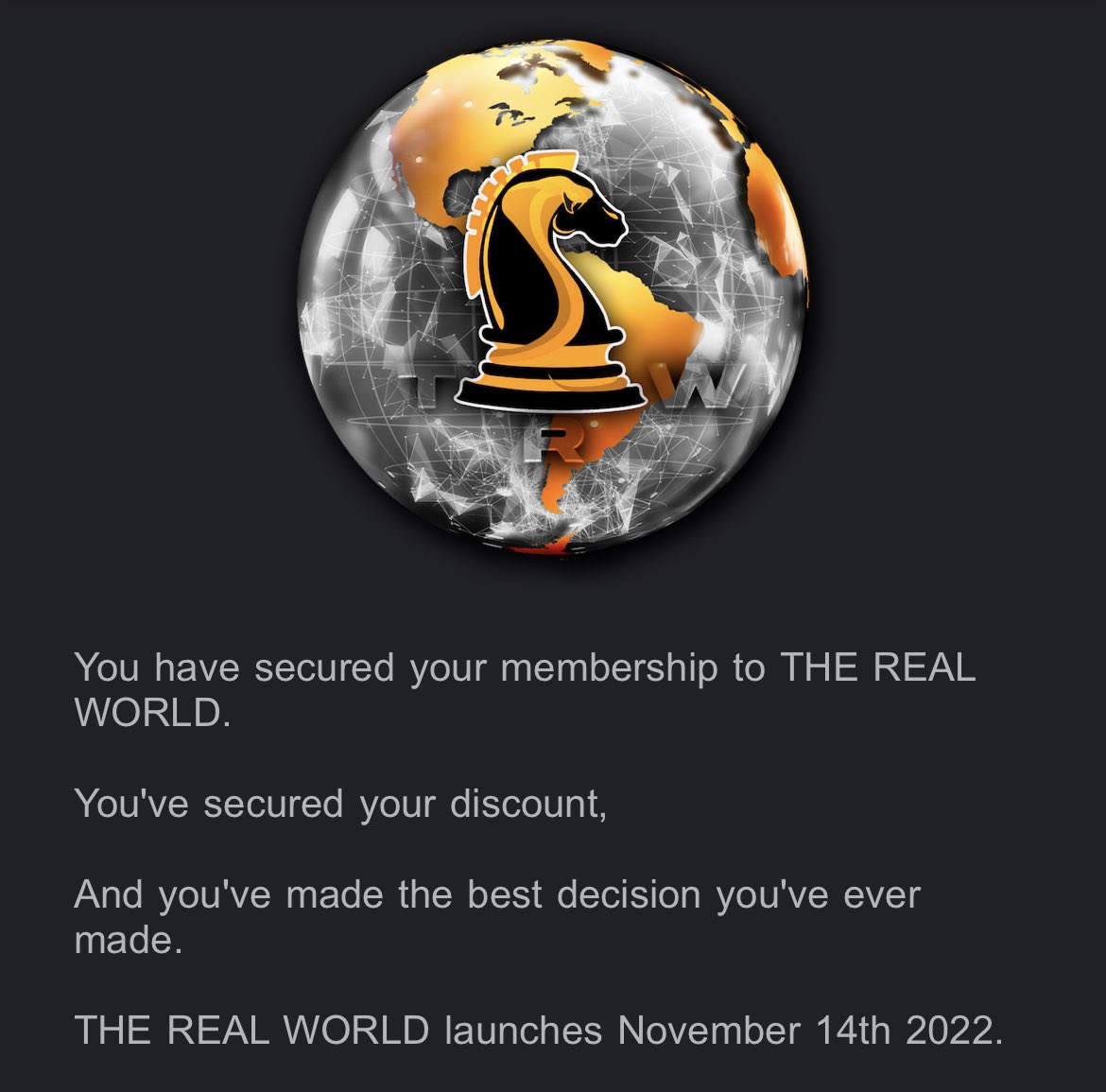 Joined Andew Tate's latest membership program 'THE REAL WORLD'. Let's see what he got there!