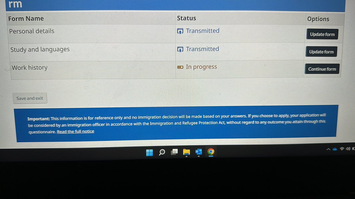 tilak_reddy's tweet photo. @CitImmCanada hi … we are getting an error while updating spouse details to change from NOC to TEER code …. And not able to submit the application https://t.co/FKdOXQapJ1