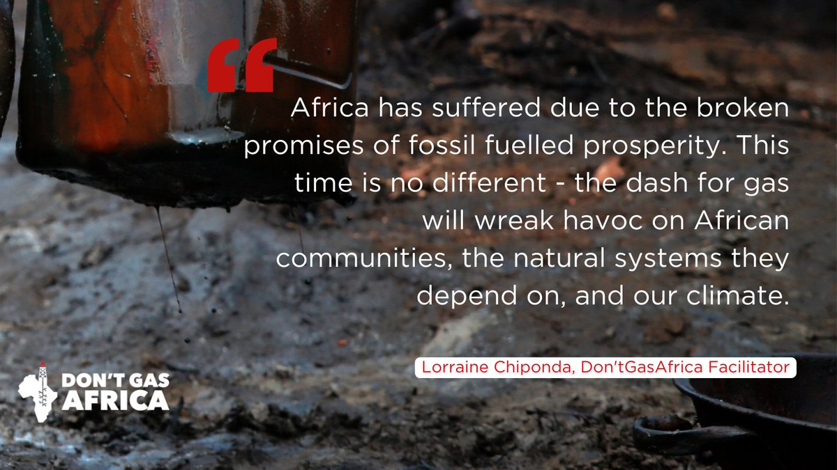Any #fossilfuel investment 💸 displaces investment in distributed, clean and affordable #renewables &amp; their immediate benefits ⚡️🔌
The potential of #windpower is enough to satisfy Africa's electricity demands 250x over! 🌍
#DontGasAfrica #COP27 
➡️ dont-gas-africa.org/cop27-report