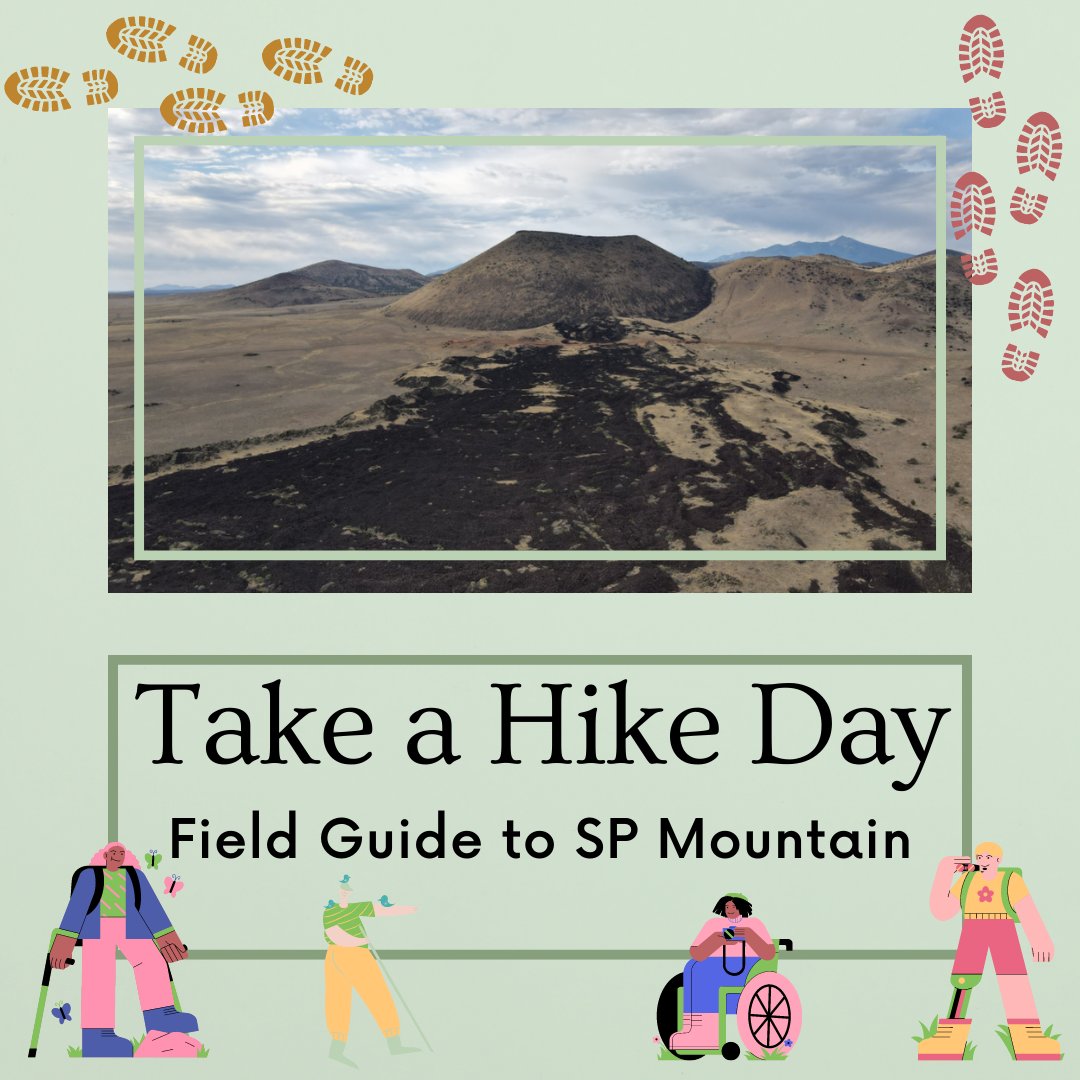 Happy #TakeAHike Day! May we suggest taking a hike up SP Mountain with our Field Guide or visiting virtually using the StoryMap! It's like having a planetary geologist with you, exploring one of Flagstaff's cinder cones from a planetary perspective! usgs.gov/news/virtual-f…