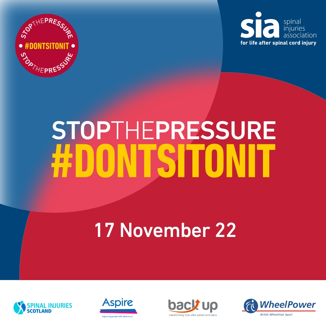 Stewarts Spinal Injury (@stewartsspinal) on Twitter photo Today is #StopThePressureDay. The <a href="/spinalinjuries/">Spinal Injuries Association</a> association is raising awareness of the impact of pressure ulcers and to highlight the potentially devastating impact that they can have. #dontsitonit #STP22 spinal.co.uk/news/stop-the-⦠Today is #StopThePressureDay. The <a href="/spinalinjuries/">Spinal Injuries Association</a> association is raising awareness of the impact of pressure ulcers and to highlight the potentially devastating impact that they can have. #dontsitonit #STP22 spinal.co.uk/news/stop-the-ā¦
