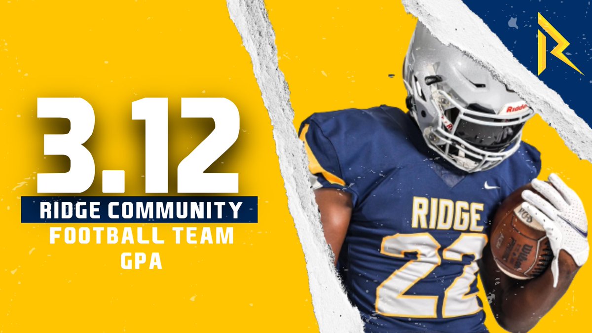 Proud of our guys! 

Recruit Ridge! 

Athletes ✅
Grades ✅ 
Athletes that love football ✅