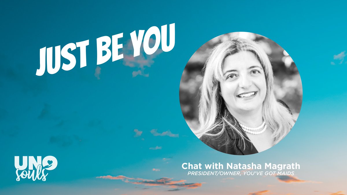 UNOSouls's tweet photo. Just Be You  🌱 🫶

https://t.co/xhVEQiNn7y

Honored to be chatting with Natasha Magrath, President/Owner of You’ve Got Maids of Northern Virginia. She believes if you have a dream that you want to achieve in your life, you must go for it because nothing is impossible. https://t.co/brGRAeIyyt
