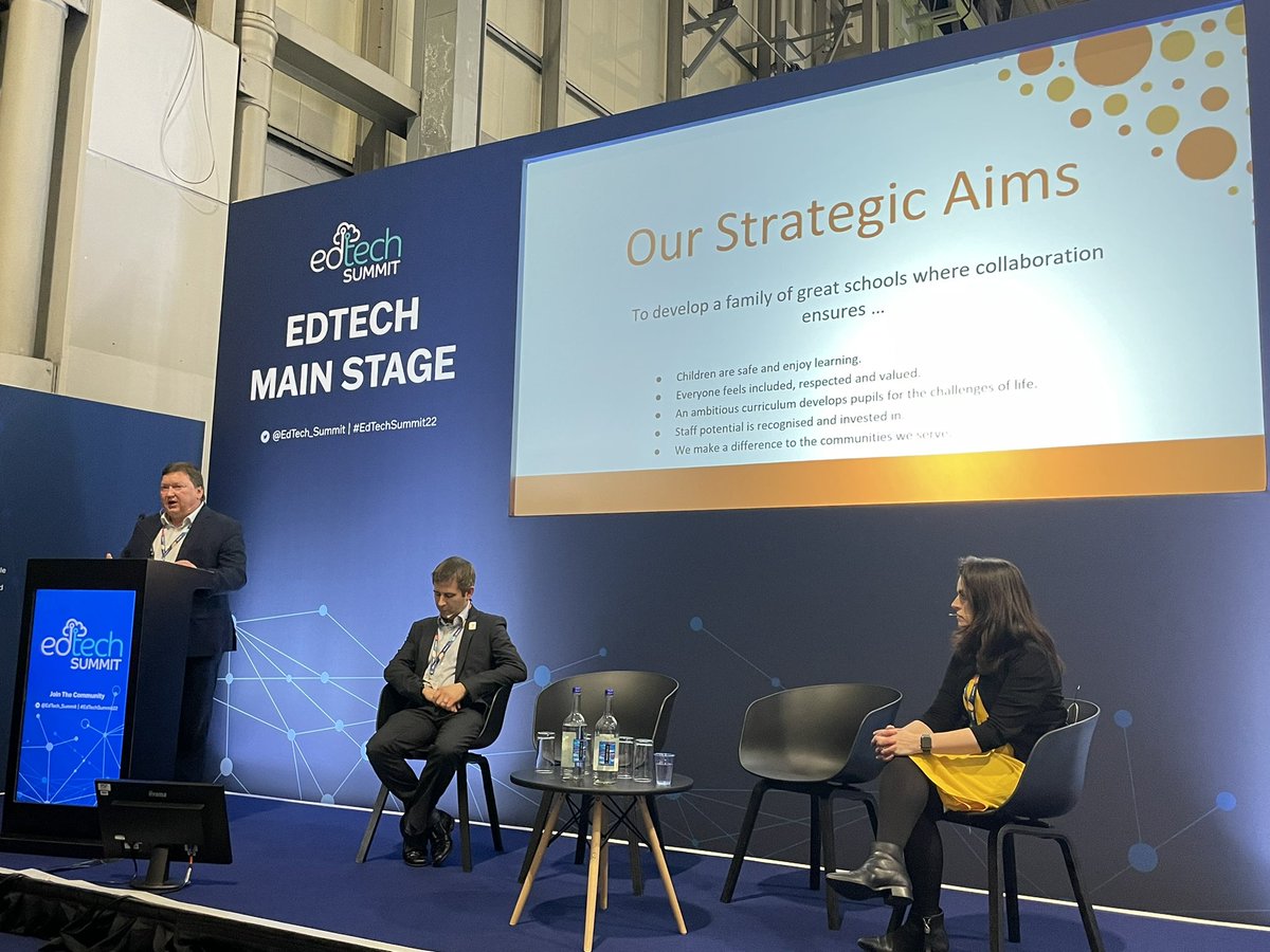 jonnywathen's tweet photo. Great to hear @PhillipHedger articulate the digital strategy journey and approach taken by @LEOacademies to deliver their Trust strategic aims. #people #change #multiyear #trustSLT #wholeorganisationapproach https://t.co/dUrOb2qWRI