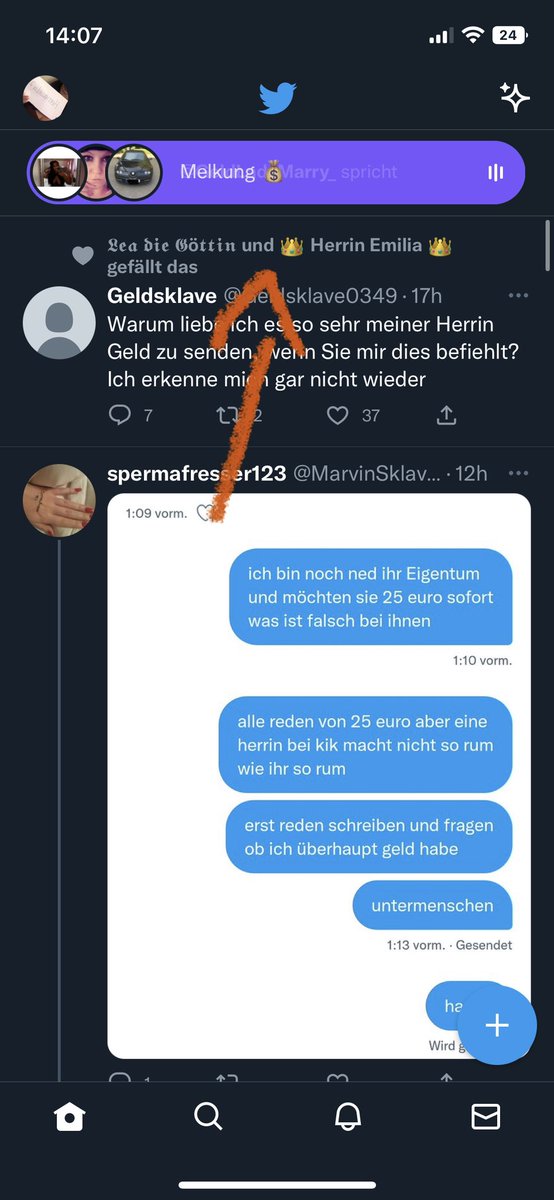 Vorbildlicher Sklave 👍#findom #paypig #Slave #Herrin #paypigs