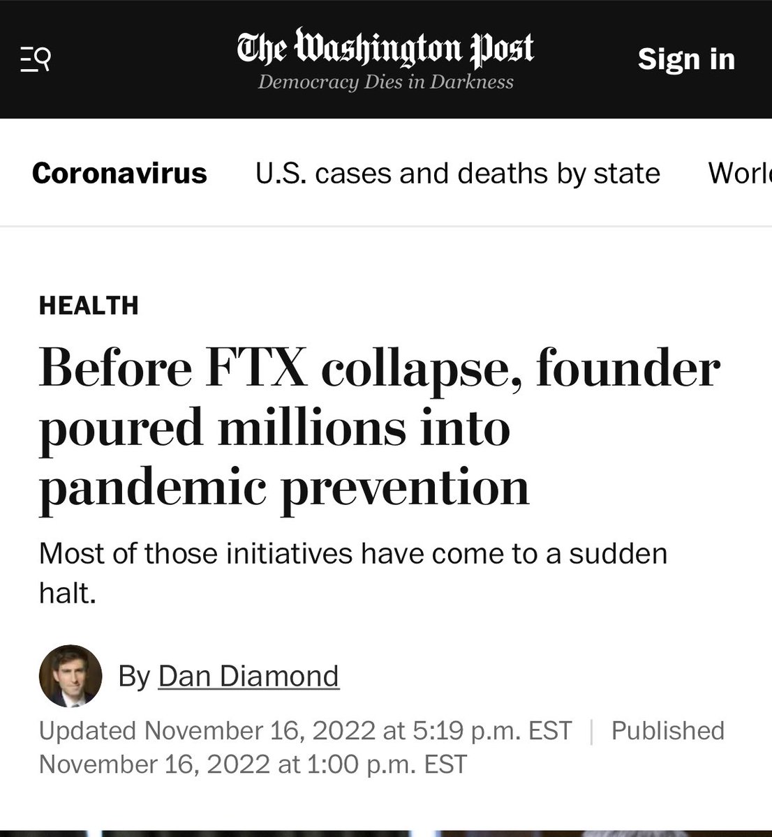 BitcoinArchive's tweet image. Sam Bankman-Fried donated 100s of millions of dollars stolen from FTX customers to politicians and related organisations. 

The New York Times, Washington Post and Reuters are now whitewashing his actions which have ruined millions of lives. 

Propaganda &amp;amp; corruption in action.