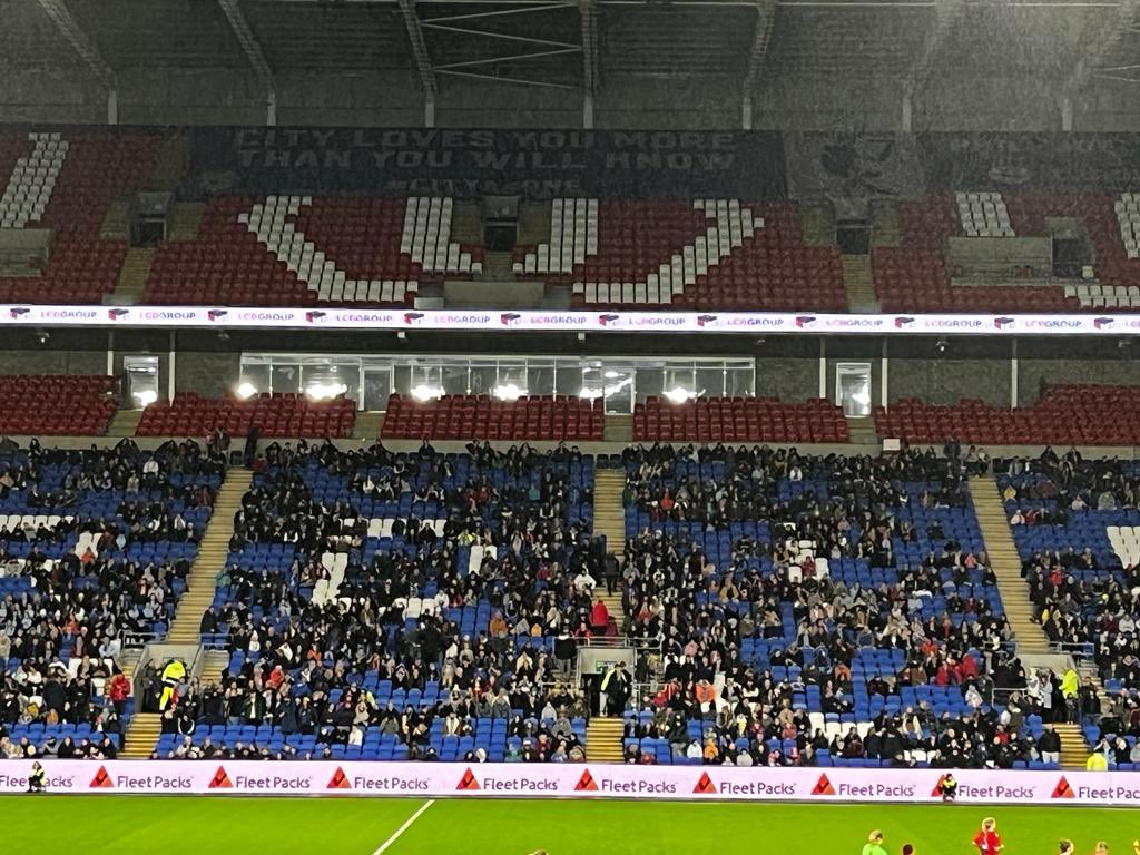 Lovely to see <a href="/CardiffCityFCW/">Cardiff City FC Women</a> team win in such a convincing manor at the <a href="/CardiffCityFC/">Cardiff City FC</a> Stadium. Not forgetting seeing our branding around the Stadium on the LED Boards 🙌🏻Thank you <a href="/pauliecox1/">Paul Cox 🏴󠁧󠁢󠁷󠁬󠁳󠁿</a> for hosting. Brilliant night.