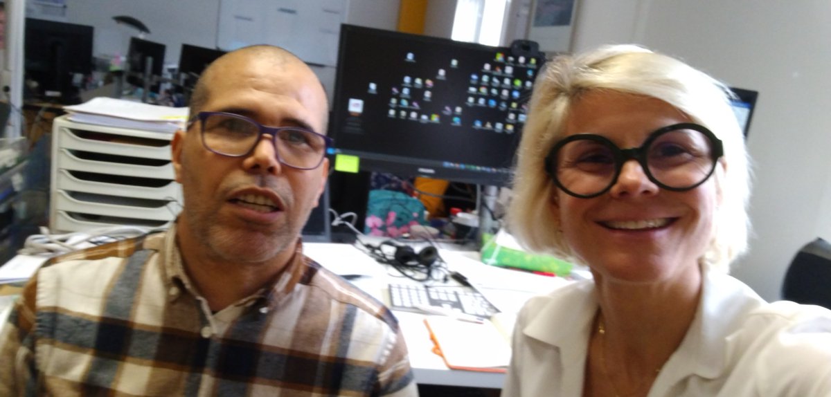 RoxaneScellier's tweet photo. #DuoDay2022 réussite avec kaissa, choix confirmé de reconversion en RH. L'#EIC PE a été ravi d'ouvrir ses portes pour une découverte de la face cachée de la #SNCF. derrière les trains,les gares il y a des Hommes de l'ombre qui contribuent au service,Kaissa repart bousculé https://t.co/g0Q5ZZjQX8