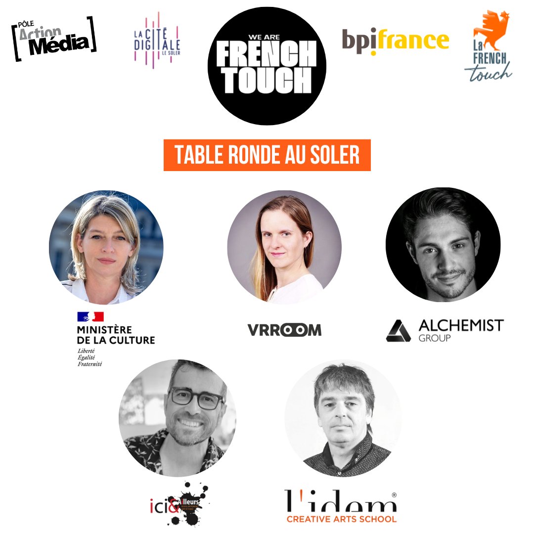 📢 Festival We are French Touch

Pour construire le futur des industries culturelles et créatives, le PAM, la French Touch, Bpifrance et We are vous donnent rendez-vous mercredi 23 novembre.
 
Programme et inscription par ici 👇
helloasso.com/associations/p…