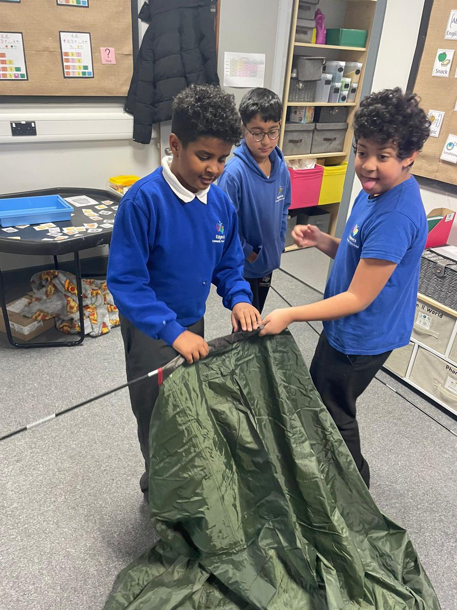 edgewickprimary's tweet photo. #Nurtureteam have been reading the book “The Great Explorer”. Today we had a go at using explorers’ equipment.
@chrisjudge
#GreatExplorer https://t.co/0P2TTPhYaM