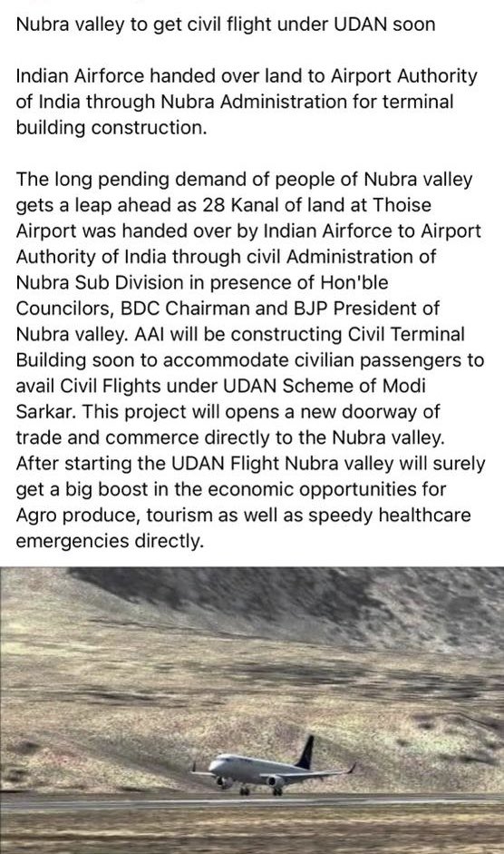 BjymNubra's tweet photo. We the BJYM Nubra on behalf of people of Nubra valley heartfelt thanks to Hon’ble PM Sh @narendramodi ji,Hon’ble MP @jtnladakh, Hon’ble CEC Sh @tashi_gyalson for great efforts &amp; fulfilling long pending demand.
@RigzinDorjey7 @thinles_ladakh @TseringAmo @NilzaHashur @BjymLadakh https://t.co/1Ex0rFpvkr