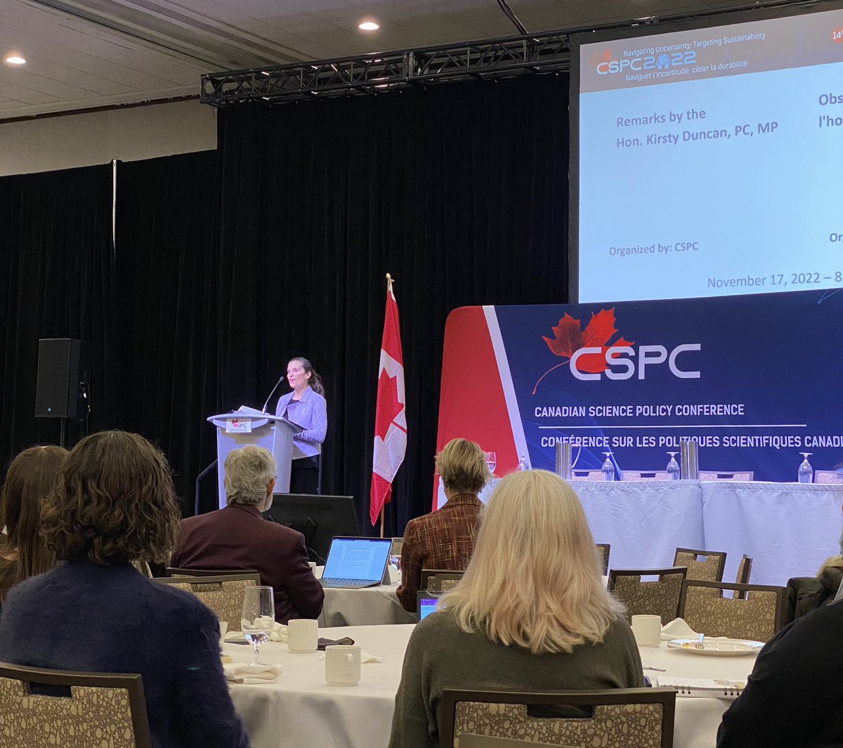 Science & research are public goods - @KirstyDuncanMP at #CSPC2022 @sciencepolicy