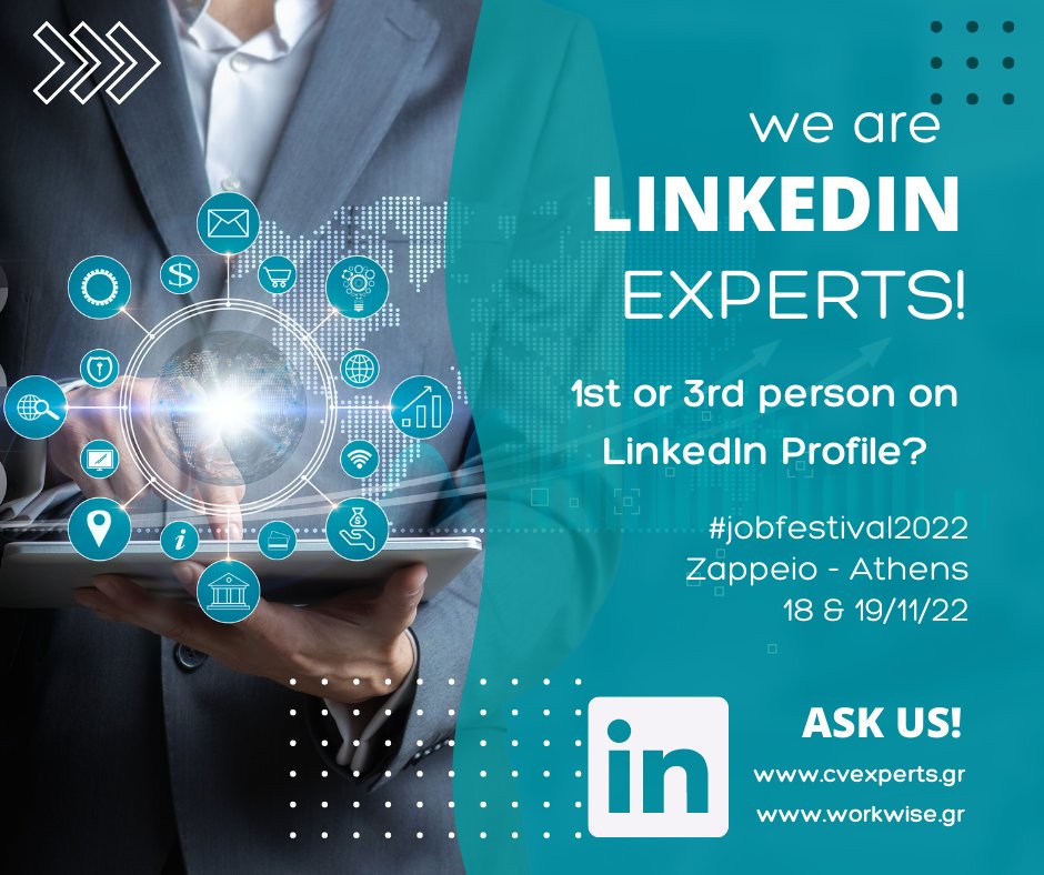 WorkWiseGR's tweet photo. #LinkedInTips #cvexpertsgr #workwisegr https://t.co/VJdDUEIg3r