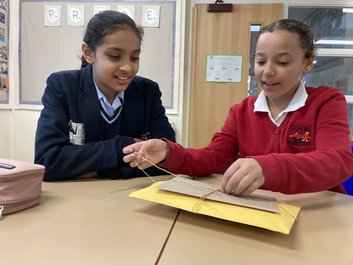 NGHSreachout's tweet photo. #brightgirlsbrighttfutures @DunkirkPrimary off to a great #codebreaking and #cipher start! @NottmGirlsHigh Mentors and mentees paired up swiftly! #learningtogether #teamwork #powerofpartnerships #schoolstogether #GDSTpartnerships https://t.co/lHMNGdvzs4