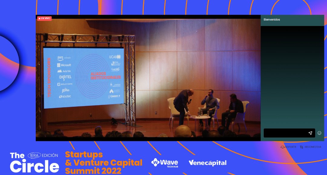 ric_gonz's tweet photo. Viendo la 1era edición "The circle". Un importante encuentro desarrollado por @venecapital y #wavetechhub para conocer startups venezolanas que están generando dentro y fuera del país. Excelente! https://t.co/6qvqTgRhgY