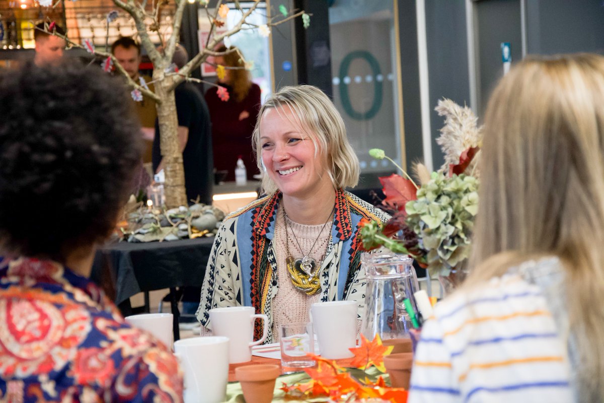 SamPlatform31's tweet photo. Today @Platform_Thrty1 itโs our Lean On celebration of growth.. championing #womeninbiz #arts #creativity MuseumofMaking @ace_midlands @SmallwoodTrust https://t.co/dh7zGXccrA