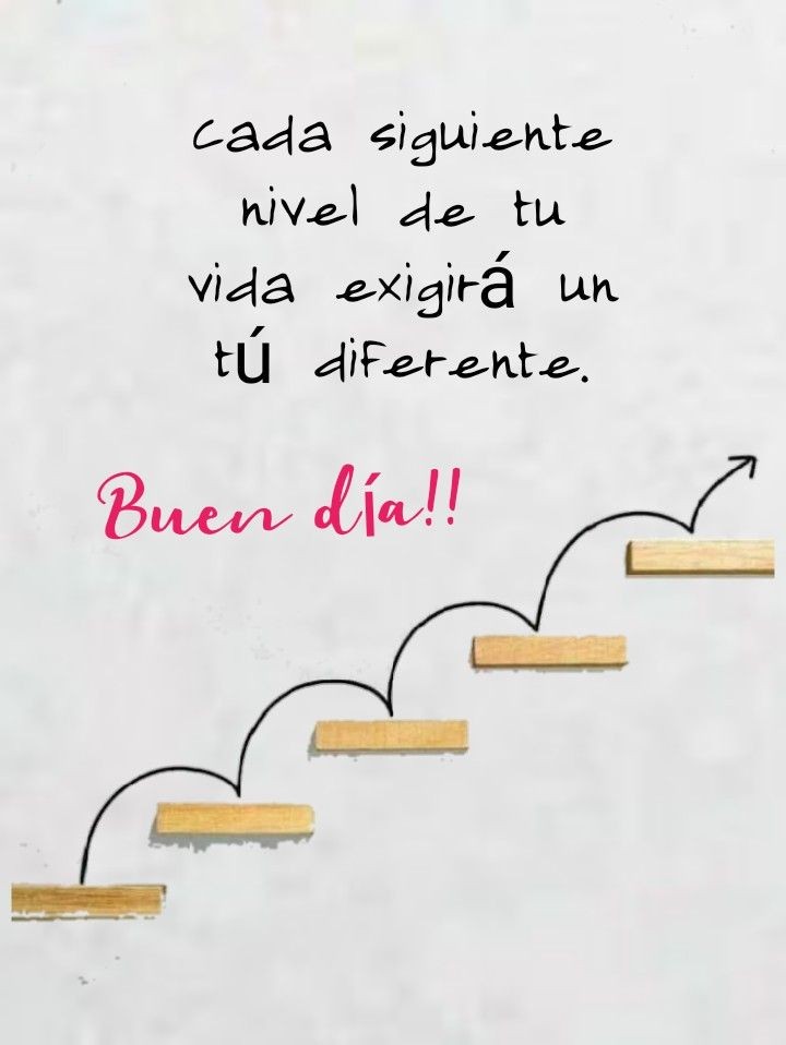 Excelente día, tú puedes!