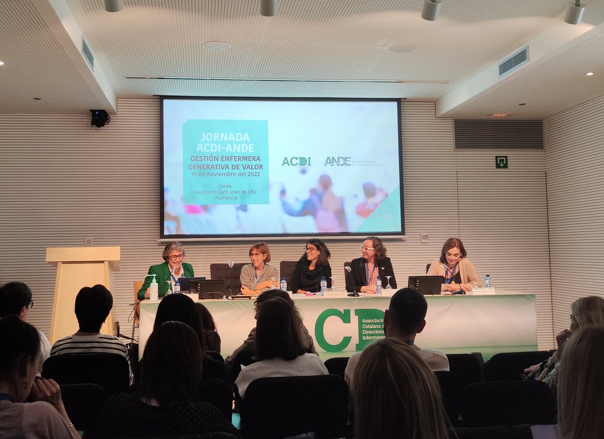 Crear xarxa, empoderar, fer visibles les estructures directives infermeres #ACDIANDE #lideratgeinfermer