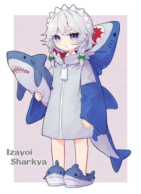 「hood shark costume」 illustration images(Latest)