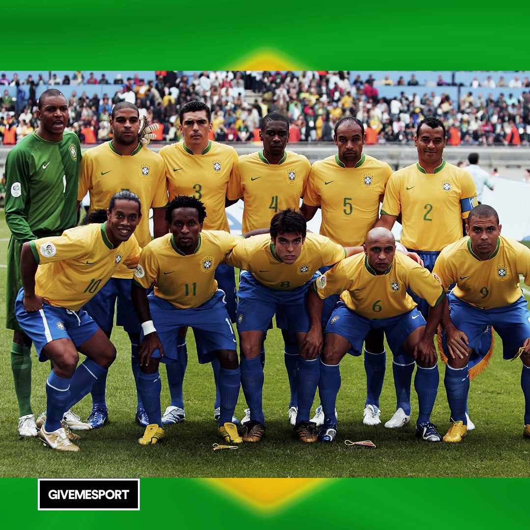 GiveMeSport on X: Brazil's 2006 FIFA World Cup squad was stacked with  icons 🤩🇧🇷  / X