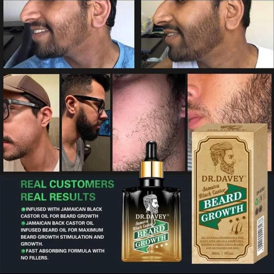 زيت_اللحية الاصلي من دكتور ديفي ❤️ ✨ 
 
م عندك دقن خالص دقنك خفيفه 
زيت لانبات اللحيه بالخروع الجامايكي
-يعالج تأخر نمو اللحيه 
-يعمل  على انبات شعر اللحية
- يعمل  علي ملىء الفراغات وتكثيف اللحية - 
-ينعم ويرطب شعر اللحية 

السعر 6.500
للطلب DM أو واتس 
0127353892