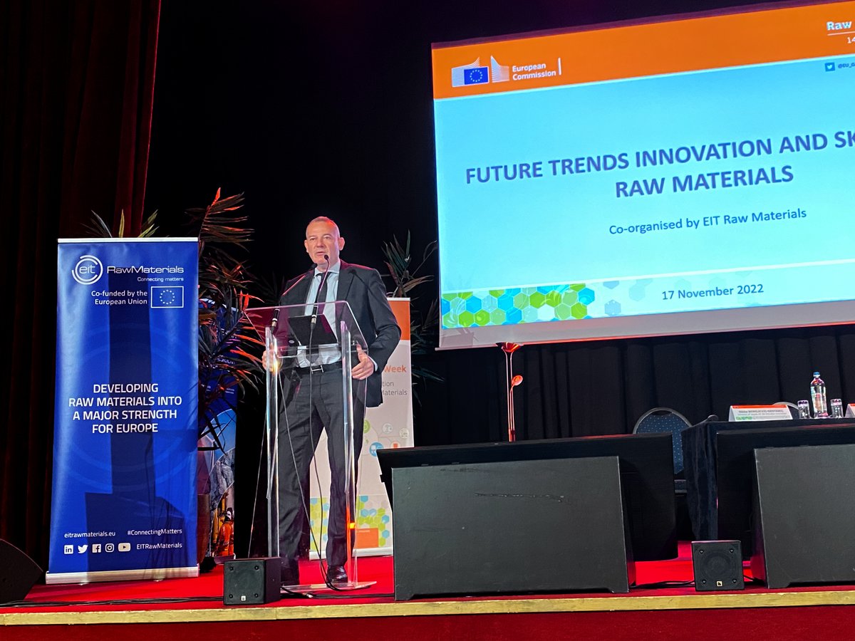 Bernd Schäfer (@schaefer_eitrm) on Twitter photo Europe's #rawmaterials sector has awakened, and the rebuild is well underway. This is 🇪🇺's time to transform its industry into an innovation powerhouse. Congrats to the <a href="/EITRawMaterials/">EIT RawMaterials 🇪🇺</a> community on presenting some of the great achievements from our projects at #RawMaterialsWeek. Europe's #rawmaterials sector has awakened, and the rebuild is well underway. This is 🇪🇺's time to transform its industry into an innovation powerhouse. Congrats to the <a href="/EITRawMaterials/">EIT RawMaterials 🇪🇺</a> community on presenting some of the great achievements from our projects at #RawMaterialsWeek.