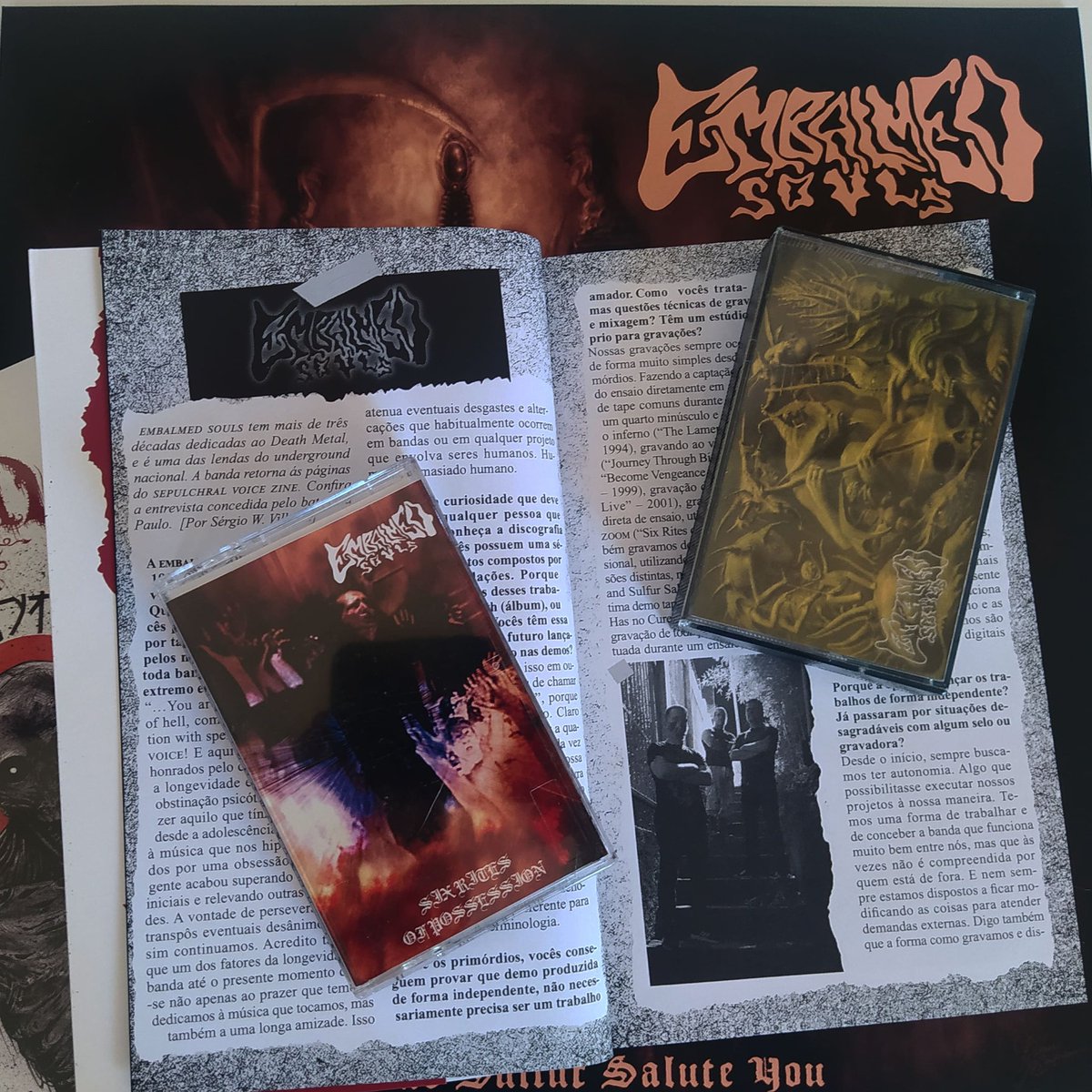 SepulchralVZine's tweet photo. Embalmed Souls novamente nas páginas do Sepulchral Voice Fanzine!
#embalmedsouls #Deathmetal #osdm #metaldamorte #fanzine #fanzines #DIY #zine #metalzine https://t.co/rBoJTr33uU
