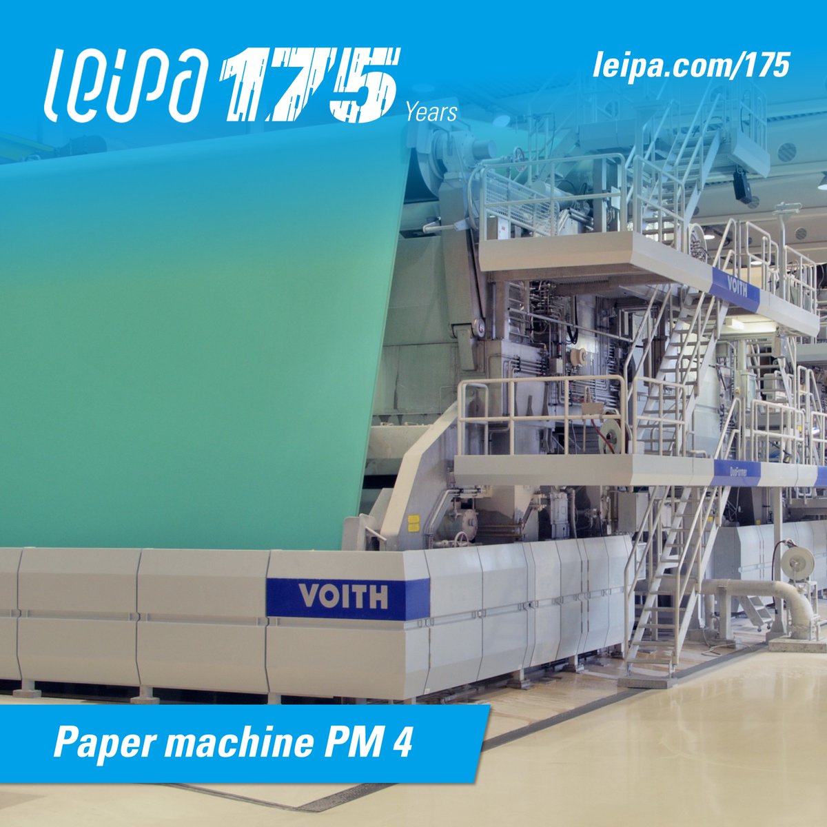 Leipa_Group's tweet photo. 175 years of LEIPA: The success story of LEIPA’s fourth paper machine in Schwedt, PM 4, begins in 2003 with the ceremonial laying of the foundation stone at the Schwedt site...
https://t.co/8rHu2BQcTp

Celebrate with us on https://t.co/ofPuMkfOQ5

#leipa #teamleipa #leipa175 https://t.co/245lQLnzGX