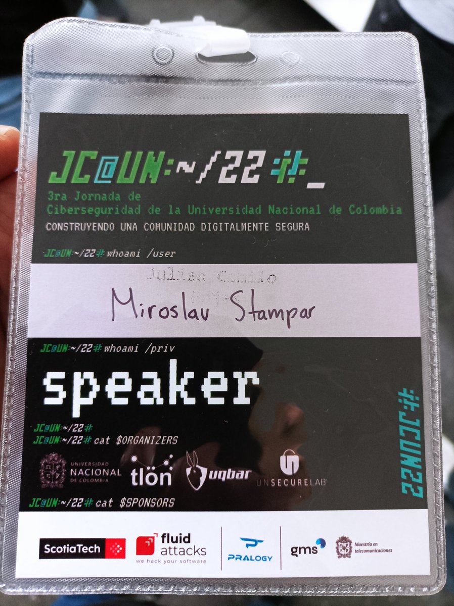 Miroslav Stampar tweet media