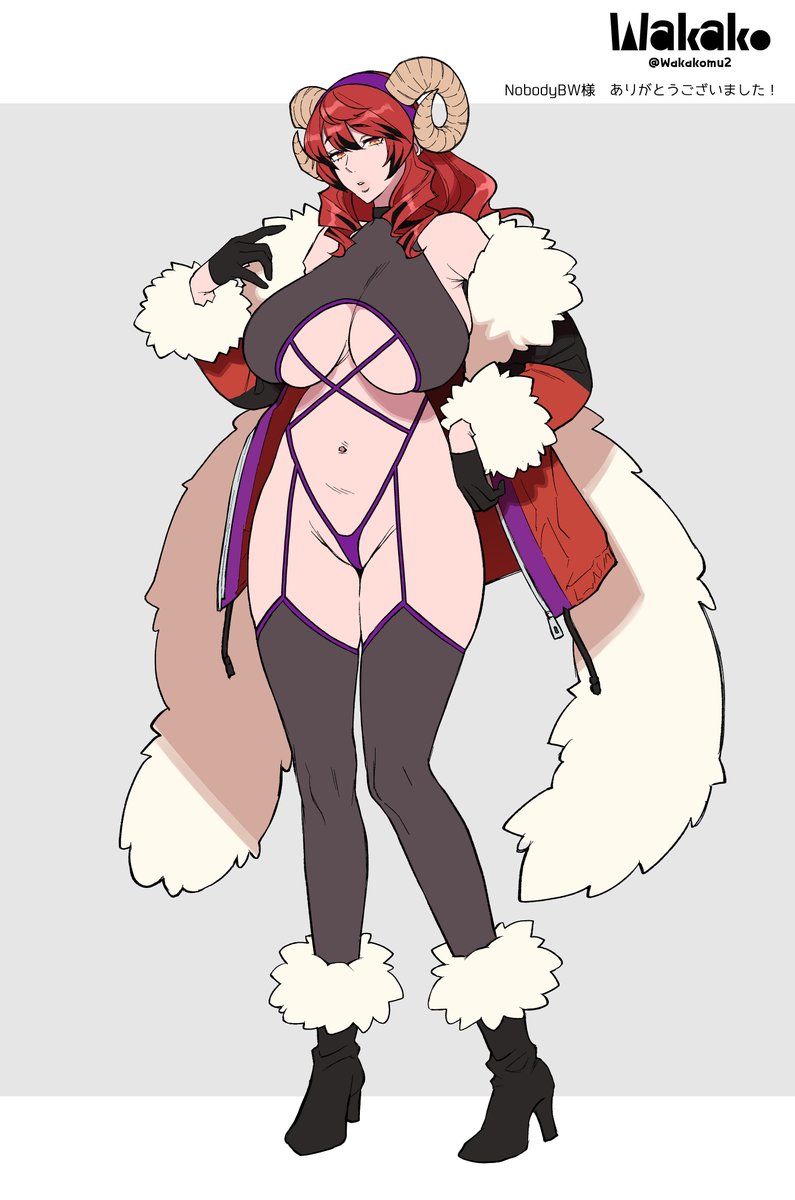 Skebご依頼ありがとうございました!
キャラデザさせていただきました🐑 