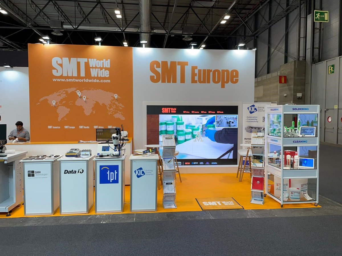 SMTLegacy's tweet photo. #SMTEurope It is day 3 at #Matelec Madrid 2022... Swing by our place: Hall 5 - Booth 5D04 and discover our state-of-the-art technologies!

#FeriaMatelec #IfemaMadrid #MSTECHEurope #OpticBonding #SMTWorldwide #smtfamily #exceedexpectations #matelecfair https://t.co/QJv44AnVkR