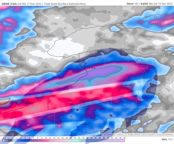JayRoyJunior's tweet photo. Forecast for Sunday’s game @BuffaloBills ⛄️ 🌀 https://t.co/rOxERsuY3E