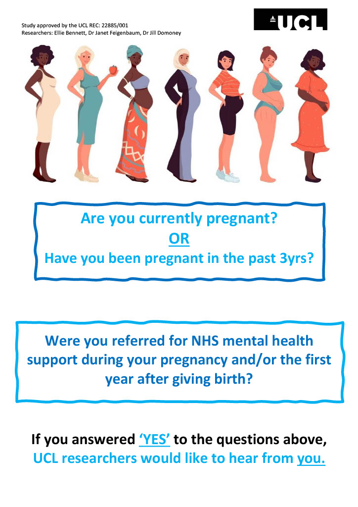 Over 950 mothers and birthing people have shared their experience of NHS perinatal mental health support. Can you help us continue to capture people's experience and make a difference to future services?

To find out more and take part in the study, visit: tinyurl.com/supporting-mums