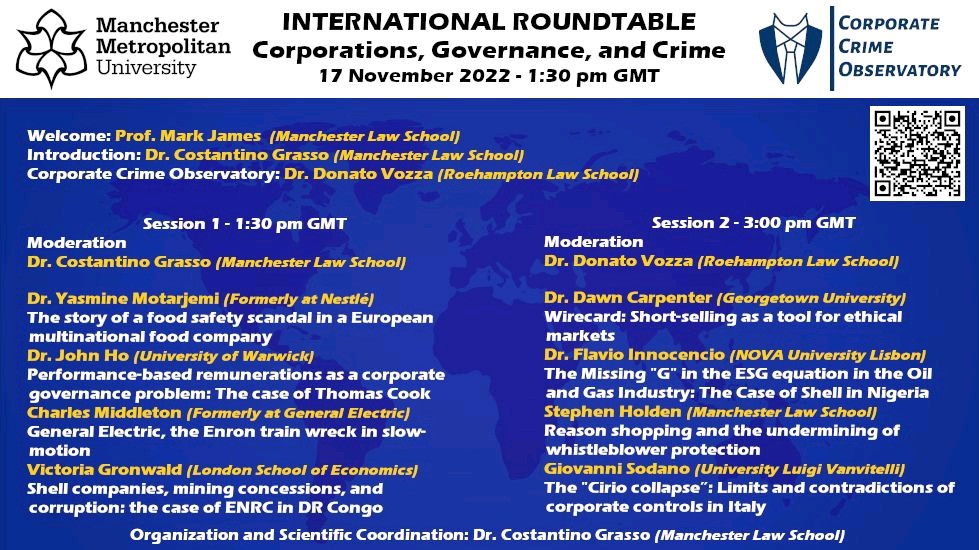 Settling in to watch the dynamic and interesting presentations as part of <a href="/ManMetUni/">Manchester Metropolitan Uni</a> International Roundtable. Excellent introductions by <a href="/CSREthicsBlog/">Costantino Grasso</a> and <a href="/donato_vozza/">Donato Vozza</a>